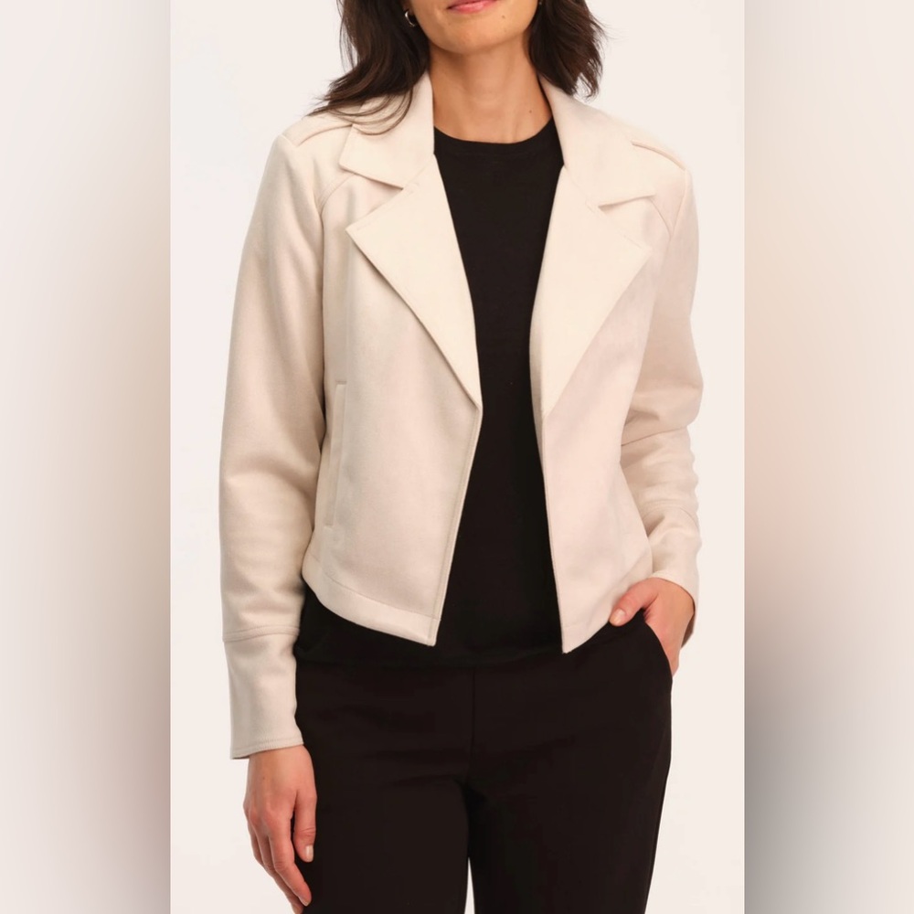 Philosophy Faux Leather Moto Tawney Jacket Size L sku#20